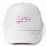 Lyric Classic Style Name Trucker Hat