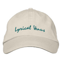 Lyrical Venus Hat embroidered hats by LyricalVenus Lyrical Venus Hat embroidered hats
