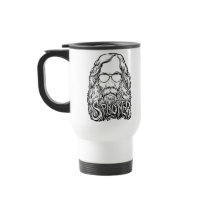 Lysander Spooner Beard And Shades Mug mugs