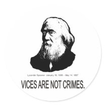 Lysander Spooner stickers by 2plus2equals5 Lysander Spooner stickers