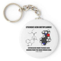 Lysergic Acid Diethylamide From Grain Fungus Ergo Key Chains