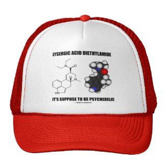 Lysergic Acid Diethylamide Suppose Psychedelic Trucker Hat