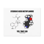 Lysergic Acid Diethylamide Yes, That LSD Postcard