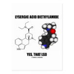 Lysergic Acid Diethylamide Yes, That LSD Postcard