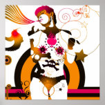 LZA White posters