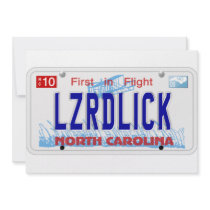 LZRDLICK NC Plate Announcement