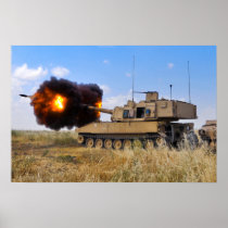 M109A6 Paladin Print