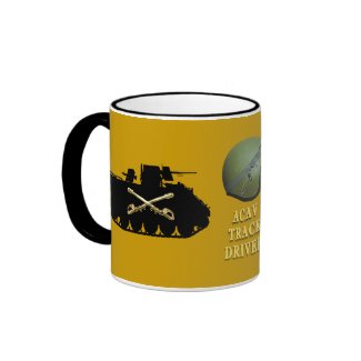 M113 Cavalry Gold ACAV Track Driver Mug mug