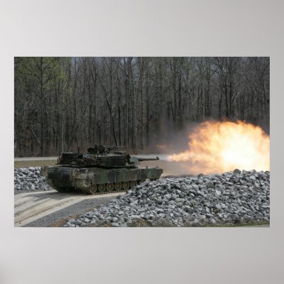 M1A1 Abrams Print