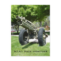 M1A1 Pack Howitzer Postcards