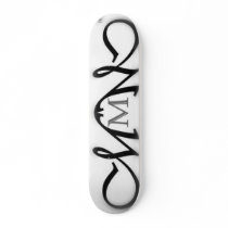 M2 SkateBoard White by michaelmelese M2 SkateBoard White