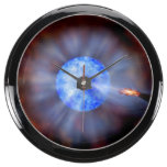 M33 Black hole in space Aquarium Clock