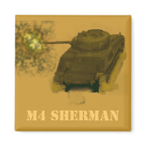 M4 SHERMAN magnets by Room_6_designs M4 SHERMAN magnets