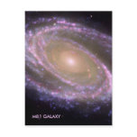 M81 GALAXY POSTCARD