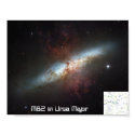 M82 in Ursa Major posters