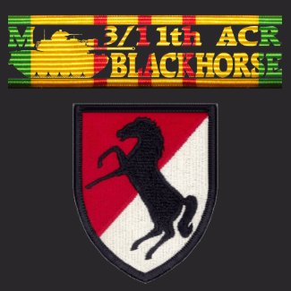 M/3/11th ACR I Rode with the Blackhorse! Shirt zazzle_shirt