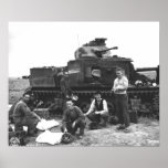M-3 Tank Crew Posters