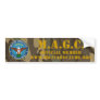 M.A.G.C. OFFICIAL MEMBER BUMPER STICKER
