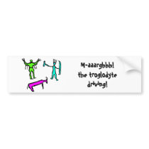 M-aaarghhh! Bumper Sticker bumper stickers