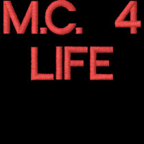 M.C. 4 LIFE embroidered shirts