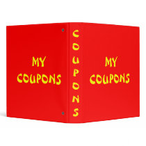 M.c. Pressure's Coupon Binders