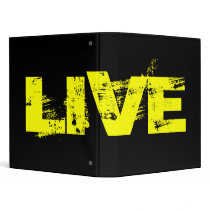 M.C. PRESSURE'S **LIVE** ITEMS (BINDERS)