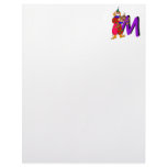 M Clown Letterhead Design