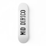 M&D Bare Wood Dirico Skate Deck