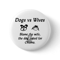 M Dog voted for Obama buttons by Dogs_Win M Dog voted for Obama buttons