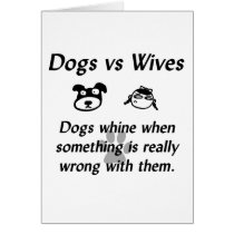 M Dogs Whine Card