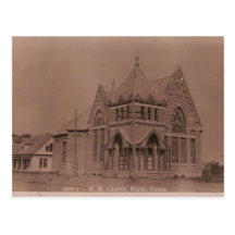 M.E. Church, ELGIN, TX in 1911 Post Card