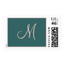 "M" initial stamp by rubymonkey "M" initial stamp
