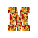 M is for Maine - Autumn Edition sticker