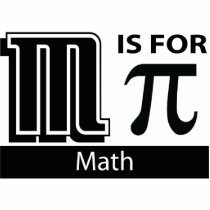 M Is For Math photo sculptures