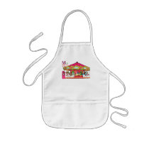 'M' is for Merry Go Round Aprons