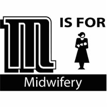 M Is For Midwifery Photo Cutout