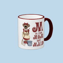 M is for Mom mugs