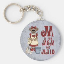 M is for Mom Keychains