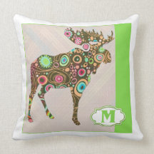M is for Moose Pillows