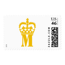M - Letter - Name postage