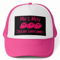 M&M, Stickam Entertainers, Mia & Misty hats