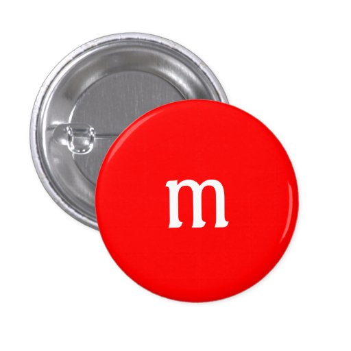 M Monogram Button