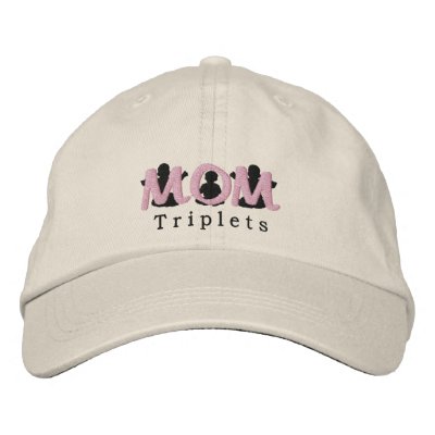 M-O-M Triplets Baseball Cap M-O-M Triplets Baseball Cap