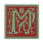 M - Ornamental Alphabet magnets