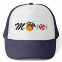 M Peach Mint hats by anikaserwaa M Peach Mint hats