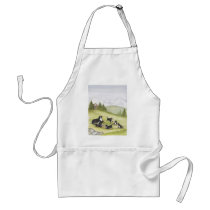 m & Pups Apron
