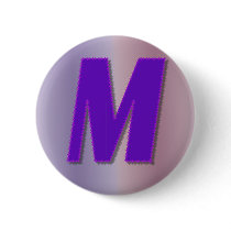 M purple monogram buttons