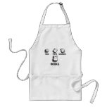 \m/ Rock On aprons