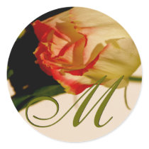 M Rose Sticker