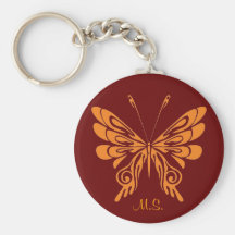 M.S. Butterfly Key Chains